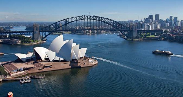 Sydney Opera House và Harbour Bridge