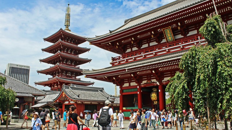 Asakusa Kannon - ngôi chùa cổ nhất Tokyo